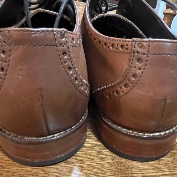 Florsheim Castellano Wingtip Men’s Shoes Leather Size 10.5D Pre-Owned - Picture 9 of 10